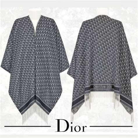 christian dior blanket dupe|christian dior poncho.